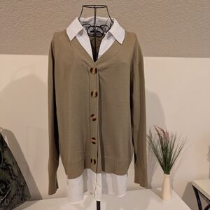 Women's Twofer Sweater